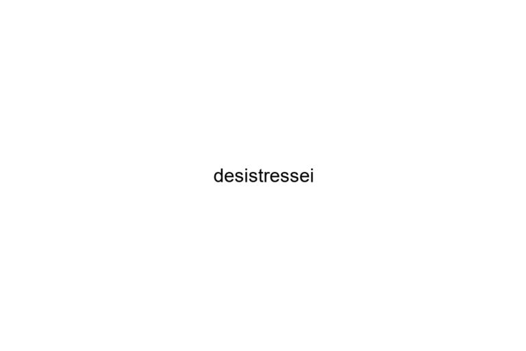 desistressei