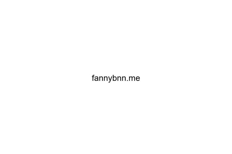 fannybnn me