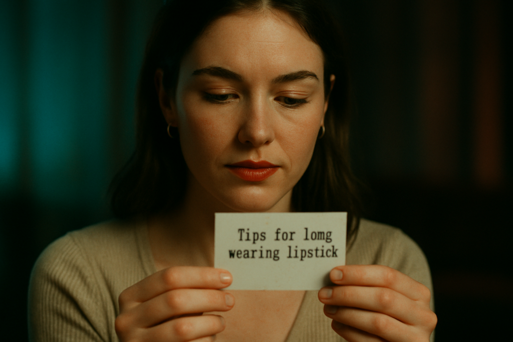 long lasting lipstick hacks