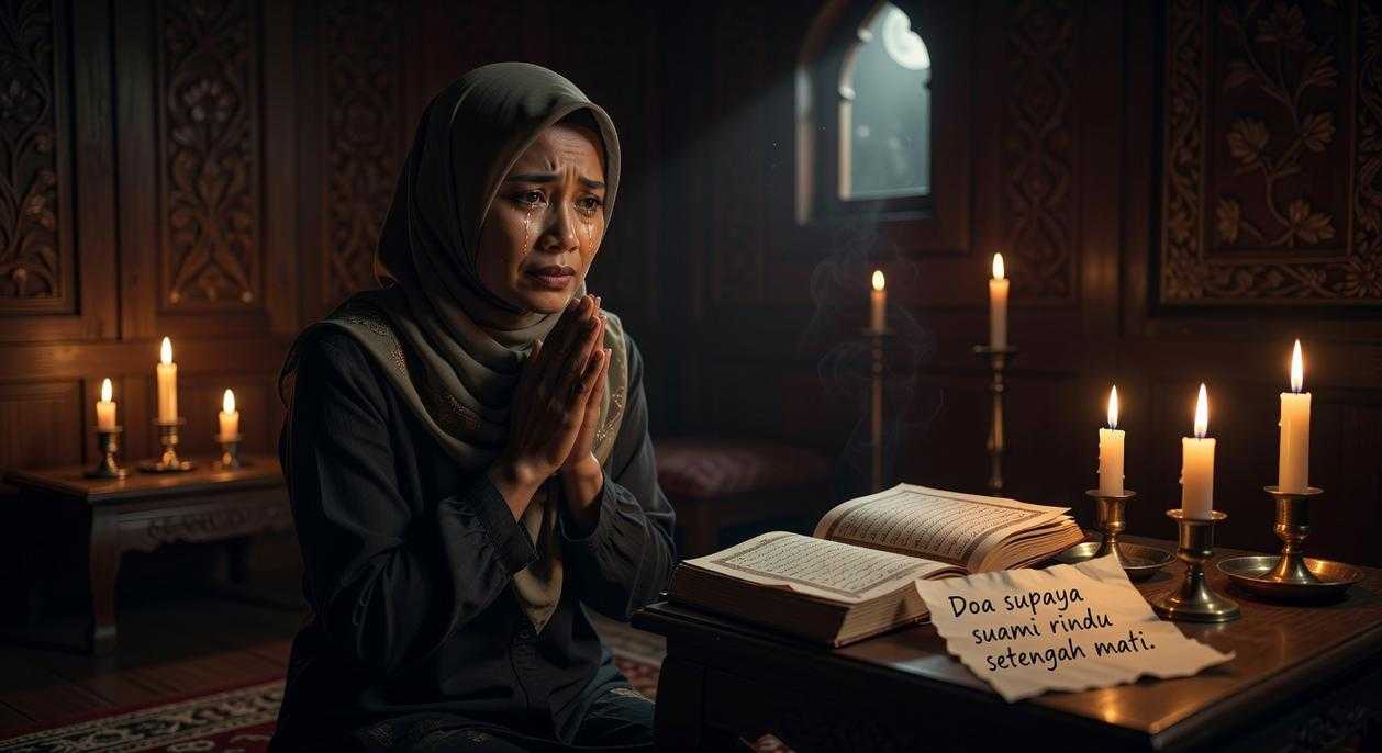 doa supaya suami rindu setengah mati