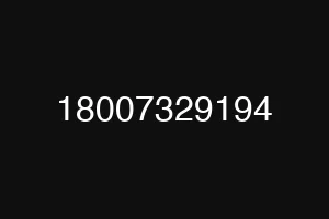 18007329194