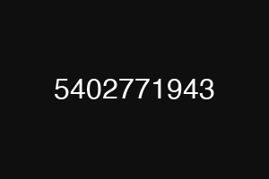 5402771943