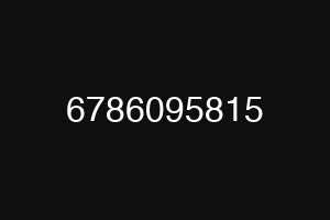 6786095815