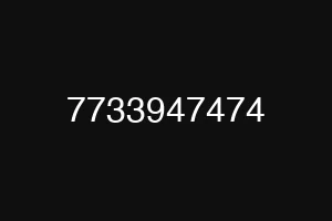 7733947474