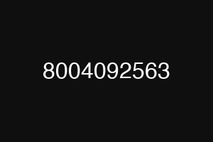 8004092563