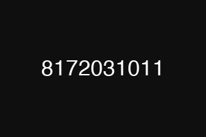 8172031011