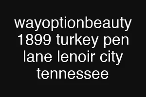 wayoptionbeauty 1899 turkey pen lane lenoir city tennessee